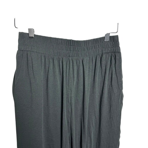 Eberjey Oversize Aloe Infused Cotton Blend Pajama Pants size Medium gray - Picture 5 of 10